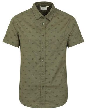 Mountain Warehouse Preston Illustration Shirt () - Green