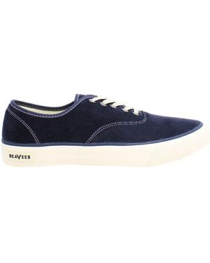 Seavees Legend Cordies Plimsolls - Blue