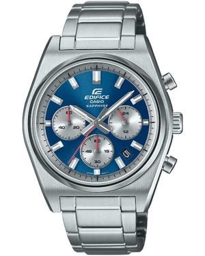 G-Shock Edifice Watch Efb-730D-2Avuef Stainless Steel - Grey