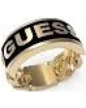 Guess Juxr03003Jwygbk66 Ring - Black