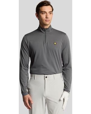 Lyle & Scott Golf Course Midlayer - Grey
