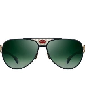 Bugatti 11 63 Bk Wg Sunglasses - Green