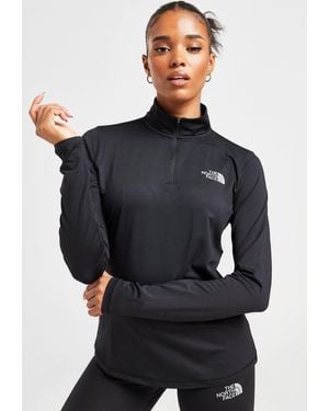 The North Face Never Stop Exploring 1/4 Zip Long Sleeve Shirt - Black
