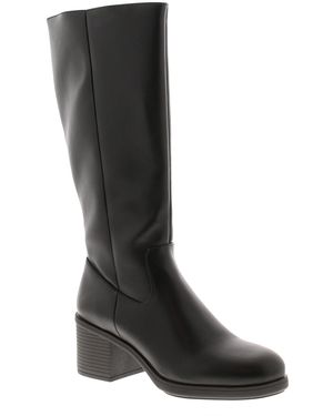 Rocket Dog Stanley Tall Platform Boots - Black