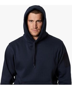 Hard Yakka Brushed Fleece Sweatshirt - Blue