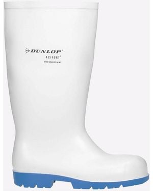 Dunlop Acifort Classic+ Waterproof Safety Wellington - White