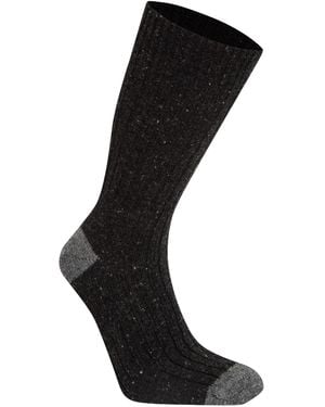 Craghoppers Adult Torver Walking Socks Pepper/Light) - Black