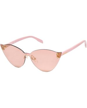 Karl Lagerfeld Vrouwen Zonnebril 51/21/140 Mm Acetaat - Roze