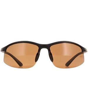 Serengeti Wrap Matte Saturn Polarized Drivers Winslow 2.0 - Brown
