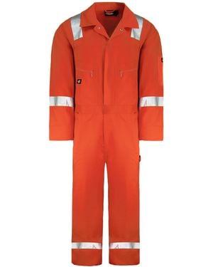 Dickies Hi-Vis Lighweight Coverall Cotton - Red