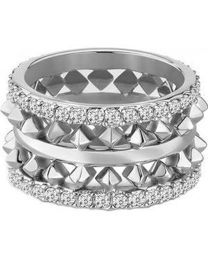 Police Pejlf2010641 Ladies Ring - Grey
