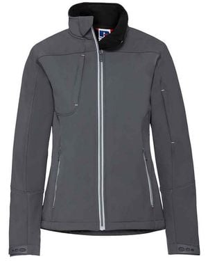 Russell Ladies Bionic Soft Shell Jacket (Iron) - Grey