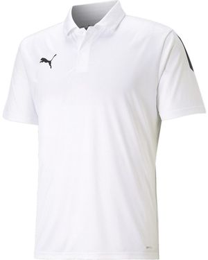 PUMA Teamliga Sideline Polo Shirt - White