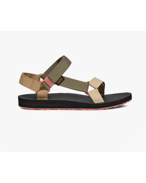 Teva Original Universal Cross Strap Burnt Multi - Green