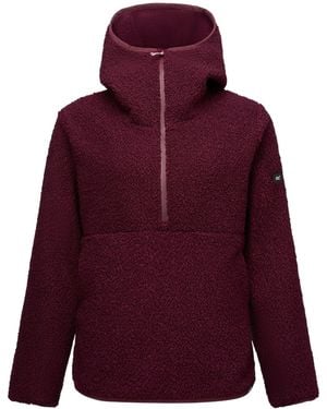 Regatta Ladies Elindra Water Repellent Half Zip Fleece (Fig) - Purple