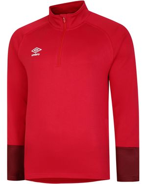 Umbro Total Training Track Jacket (Vermillion/Biking/ Cotton - Red