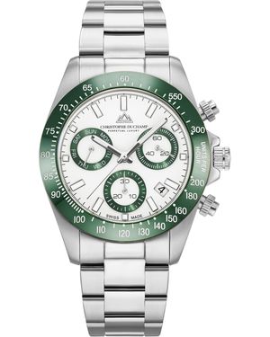 Christophe Duchamp Grant Mont Ceramic Watch 42Mm - Grey