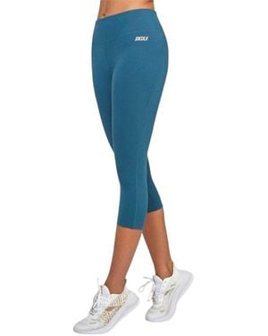 SIKSILK Ladies Slim Leggings - Blue