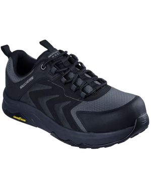 Skechers Workwear Speed-Flex Trekker Nylon Safety Trainers - Blue