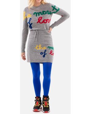 Rossignol Mount Of Love Roll Neck Jumper - Blue