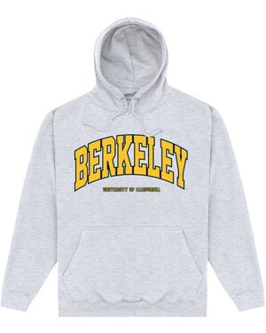 Park Fields Berkeley University Of California Arch Heather Hoodie Cotton - White