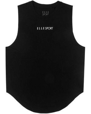 Elle Ladies Signature Vest Top - Black