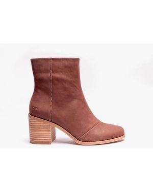 TOMS Evelyn Boots Chestnut - Brown