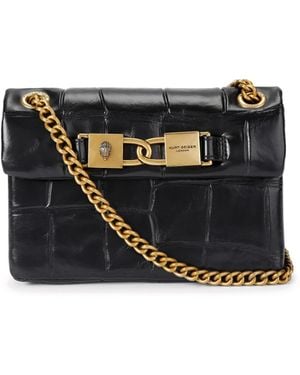 Kurt Geiger Leather Mini Kingsley Bag - Black