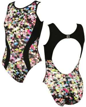 Maru Prism Pacer Swimming Costume - Black