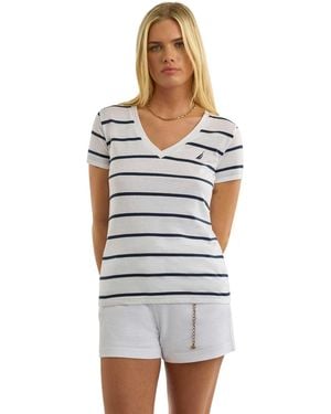Nautica Ladies Hosta T-Shirt - White
