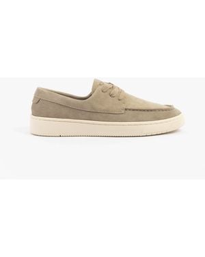 TOMS Trvl Lite London Casual Shoes Suede - White