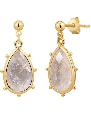 YOKOAMII Brass Earring - Metallic