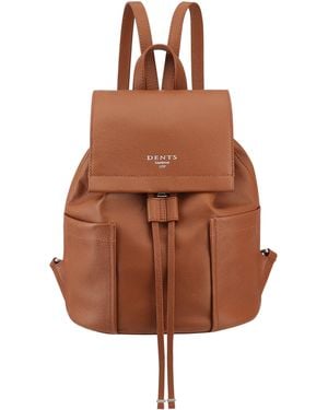 Dents Caldria Leather Backpack - Brown