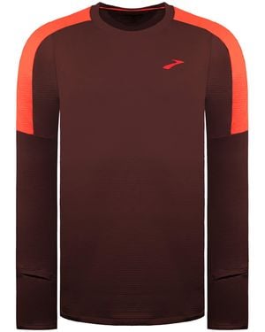 Brooks Notch Thermal 2.0 Running Top - Red