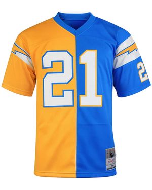 Mitchell & Ness Nfl San Diego Chargers 21 Tomlinson Split Legacy Jersey - Blue