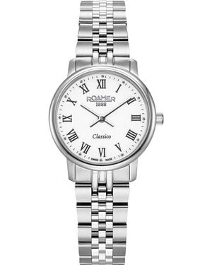 Roamer 971857-41-25-50 Ladies Classico Watch - Metallic