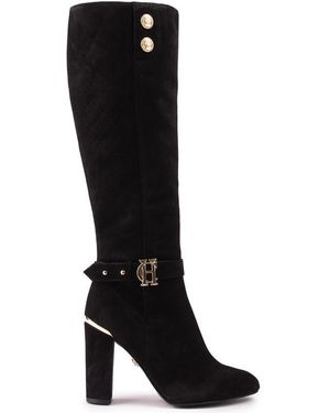 Holland Cooper Marlborough Knee Boots - Black