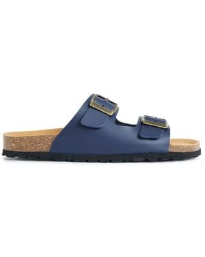 V.Gan Vegan Mango Comfort Footbed Sandals - Blue
