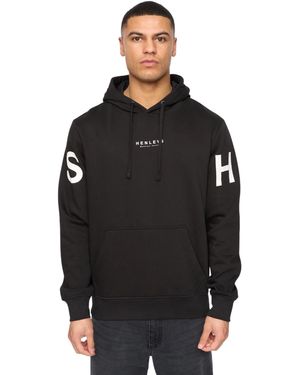 Henleys Hensleeve Hoodie - Black