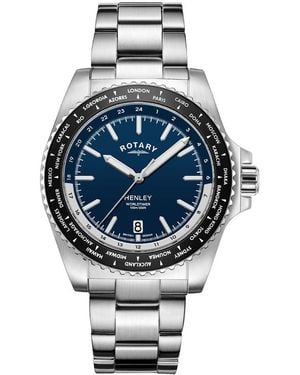 Rotary Gb05370-88 Henley Watch - Grey