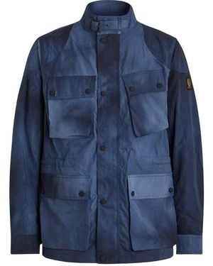Belstaff Fieldmaster Dark Ink Thin Jacket - Blue