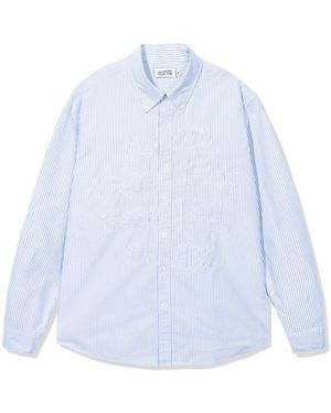 ANTI SOCIAL SOCIAL CLUB Anti Social Club Assc Mind Games Oxford Shirt - Blue