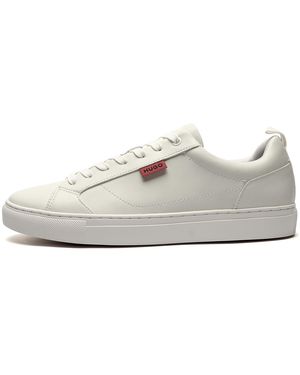 BOSS Morrie Designer Trainers - White