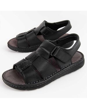 Purapiel Sandal Beira4 Leather - Black