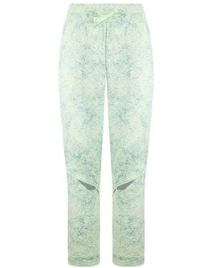 GYMSHARK Print Chalk Track Trousers Cotton - Green