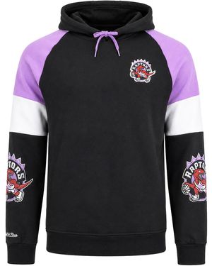Mitchell & Ness Nba Toronto Raptors Instant Replay Hoodie - Black