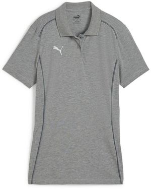 PUMA Damespolo Teamfinal Casuals In Grijs