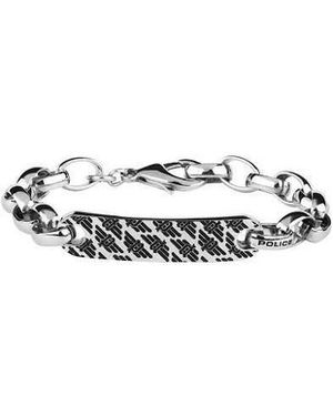 Police Pj26355Bss.01-L Bracelet - White