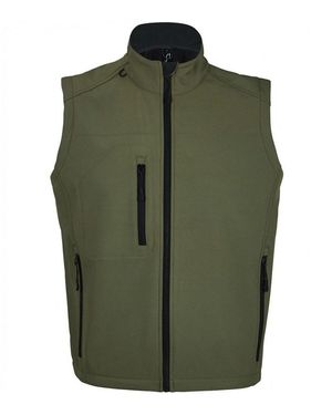 Sol's Rallye Soft Shell Bodywarmer Jacket (Dark) - Green