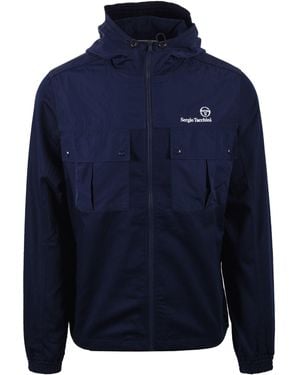Sergio Tacchini Calisti Hooded Jacket Maritime - Blue
